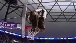 Utah Jazz Bear Mascot - Epic Fail