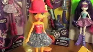 Equestria Girls APPLEJACK My Little Pony Doll Unboxing & Review! by Bin's Toy Bin