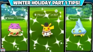 Top TIPS & SECRETS for *WINTER HOLIDAY* Event - Part 1
