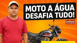 BRASILEIRO Cria Moto que ANDA 1.000 km com 1 Litro de &Aacute;gua &ndash; Milagre ou Revolu&ccedil;&atilde;o Esquecida?