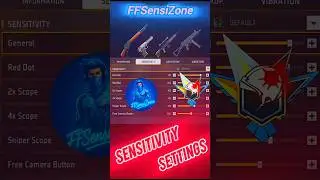 Best Free Fire Sensitivity Settings for Redmi A2 🔥 | #FFSensiZone