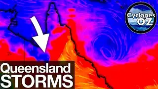 Australia: Severe Thunderstorms and Heavy Rainfall Developing in Queensland