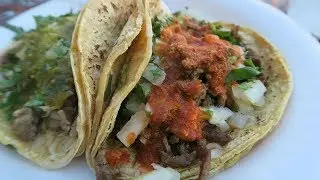 MOUTHWATERING STREET TACOS!! Carne Asada | Cow Tongue | Cow Head!!