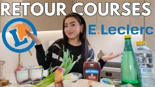 🛒 Retour de Courses LECLERC | Produits Marque Rep&egrave;re + Id&eacute;es Repas &agrave; Petit Budget 💸