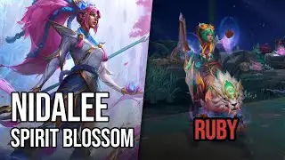Ruby Spirit Blossom Nidalee Skin | League of Legends