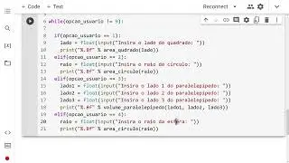 Programação Python – Funções Trigonométricas, Logarítimo, Volumes e Áreas