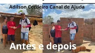 FORMOS  VÊ COMO VAI A CONSTRUÇÃO DA CASA DA JÓ CANAL DE AJUDA PIX 83 999670660