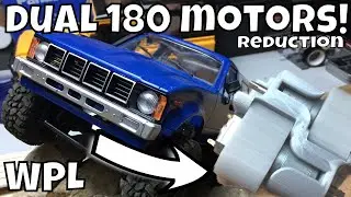 WPL C24. Best Gearbox for Crawling. Dual 180 Motors with Reduction gears. 3s Lipo