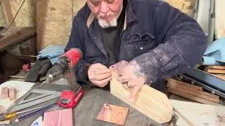 Building a wall mounted bottle opener/cap catcher