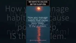 Wisdom Tools to Unlock Better Sleep Mindset 36/100 #wisdom #quotes #health #psychology