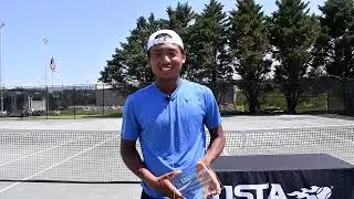 Princeton&rsquo;s Fnu Nidunjianzan - 2023 USTA Southern Pro Circuit in Huntsville men's singles champion