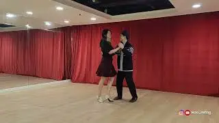 Woo Balboa Dance - Syncopation, Slide, Out & Ins, Grapevine, Swivel, Pause, PureBal (w/Belle #100)