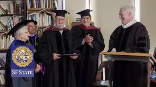 Lawrence Ferlinghetti, Honorary Degree at San Francisco State - 2015