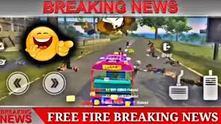 FREE FIRE BREAKING NEWS| FUNNY NEWS WITH COMEDY 😂😂#short