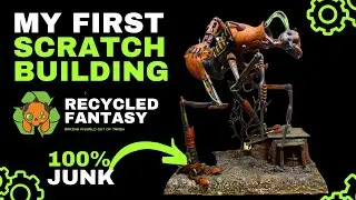 My First ever scratchbuild robot R.I.P.P.E.R-01/#robot from junk/#scratchbuilding/#mecha/#recycle