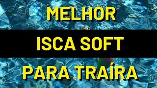 Melhor montagem de isca soft para pescar tra&iacute;ra#pesca