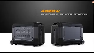 S5 4000/5000W portable powerstation, portable energy storage system