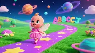 ABC Song with Baby Fairy & Star Path 🧚&zwj;♀️🌟 | Alphabet Learning for Kids