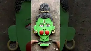 Hanuman murti making/bajrangbali idol making/hanuman idol making #trending
