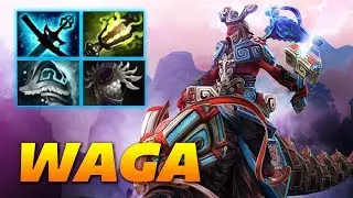 WAGA Disruptor Mid Lane | Uncommon Build | Dota 2 Pro Gameplay