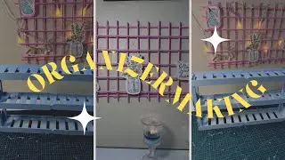 organizer | Making easy Organizer |and Wall photo Organizer| aesthetic |cozy 