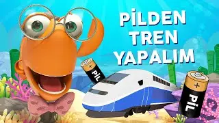 Profes&ouml;r Balık İle Deneyler: Pil Tren