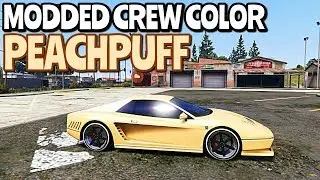 GTA 5 ONLINE - 💥 UNIQUE MODDED CREW COLOR PAINT JOB | THE SECRET TO SECRET GOLD PEARLESCENCE *OMFG*