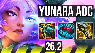 YUNARA & Soraka vs JINX & Nautilus (ADC) | 67K damage | KR Diamond | 26.2