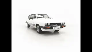 An Iconic Diamond White Ford Capri 2.0S with Only 13,441 Miles - SOLD!