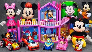 Satisfying with Unboxing Minnie Mouse Jumbo Fun House Playset| Review Toys ASMR