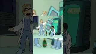 Fry, Leela, and Bender Fly Off on the Professor's Ship - Futurama S1 EP1