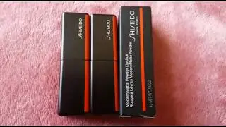 BEST MATTE LIPSTICKS! SHISEIDO MODERN MATTE!
