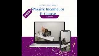 Passive Income 101 E-Course