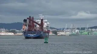 INDUSTRIAL FORCE Arrival at the Port of Ferrol (ES) from Brake (DE) - 11 July 2017