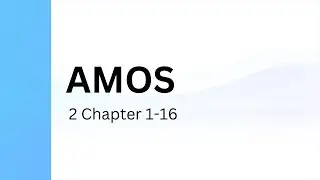 Amos Chapter 2 | Holy Bible - Indian Sign Language Version (ISLV)