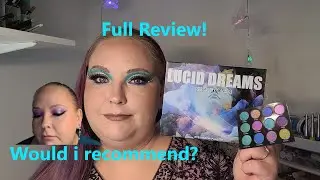 Pink Crush Cosmetics Lucid dreams eyeshadow palette review!