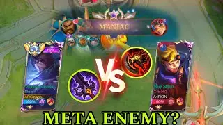 ROGER EASY MANIAC 18 KILLS 🔥 VS META HEROES IN HIGH RANK GAME 💀 (MLBB ROGER)