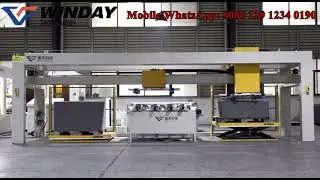 SPC/LVT Flooring Machine Automatic SPC Packing Machinery Line