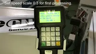 CNC operator training: How to load files CNC A11 DSP controller?