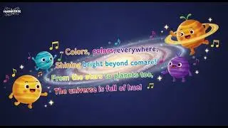 Colors of the Universe &ndash; Fun Kids Song  Tooniverse