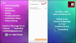 How to Search Manual Network in Android