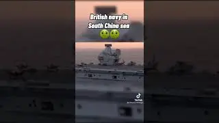 British Vs Chinese navy at china ocean