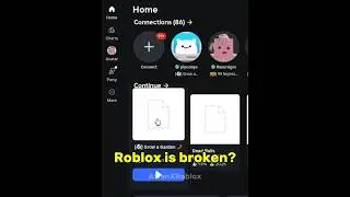 roblox is broken  #roblox