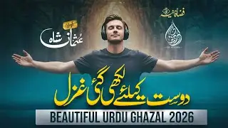 Without Music-New urdu Ghazal - Mehrban Rehte Ho Tum - Usman Shah - Dil ki Duniya - New Poetry 2025