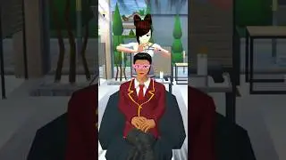Student instant beauty gone wrong 😃☹️ #sakuraschoolsimulator #sakura #sakuraschoolsimulatordrama