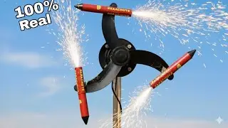 Rocket on a table fan - Top Awesome experiment | OFFICIAL JDA CHHORA 