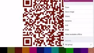 Organize and print QR codes in Cloud QR