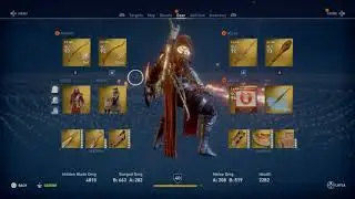 Assassin's Creed Origins| LEGENDARY BUILD | PS4 MAX (LEVEL 40)