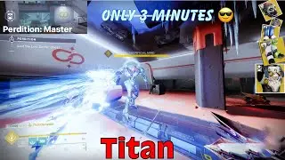 Perdition Master Lost Sector _3 Minutes Farm _ Titan