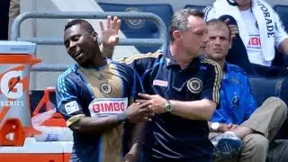 Freddy Adu's best outing with Philadelphia Union cut short
